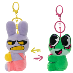Jax & Ribbit Magnetic Plush Keychains