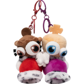 Kinger & Queenie Magnetic Plush Keychains