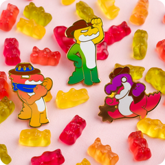 Candy Bandit Pins