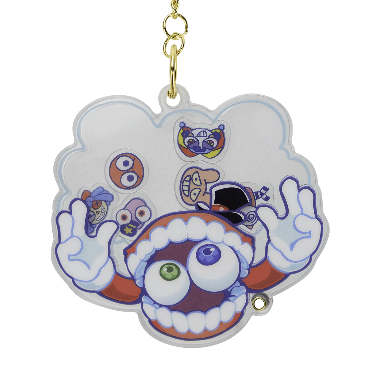 Caine Shaker Keychain